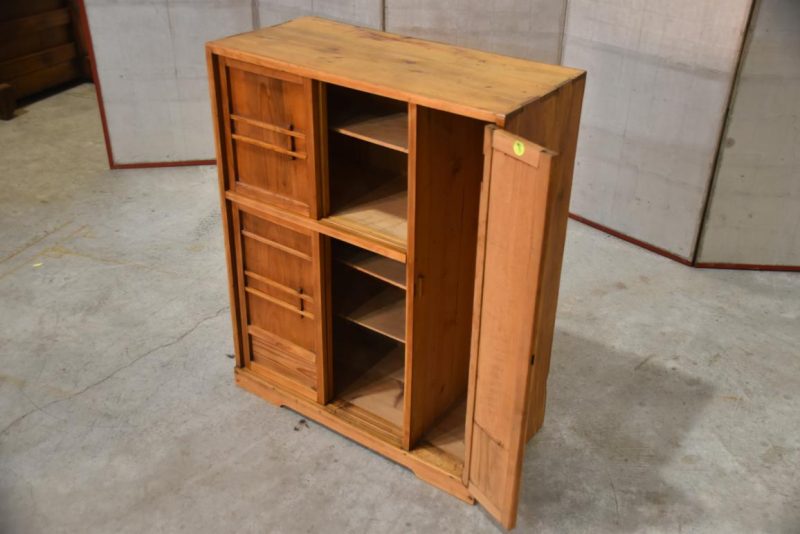 Geta Bako Shoe and Umbrella Chest Width:720mm - Image 6