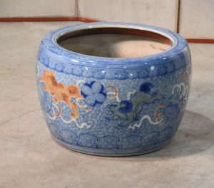 Large Vintage Ceramic Hibachi Width:560mm
