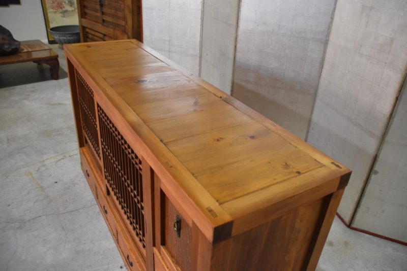Antique Japanese Sideboard Width:1700mm - Image 4