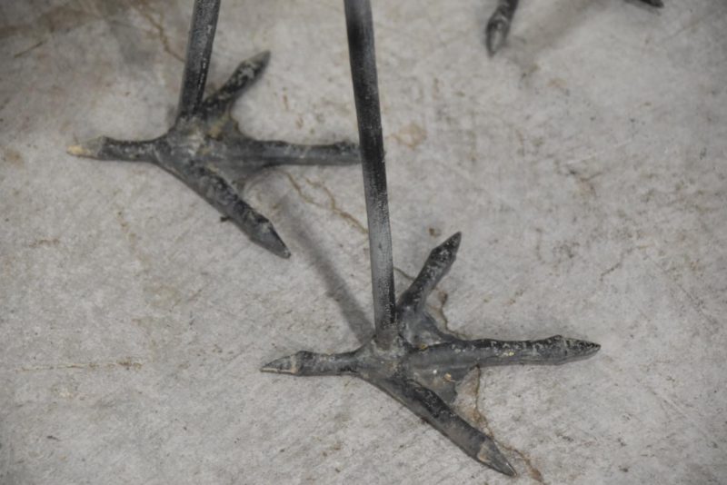 3 x Japanese Bronze Garden Cranes Height:1100mm - Image 4