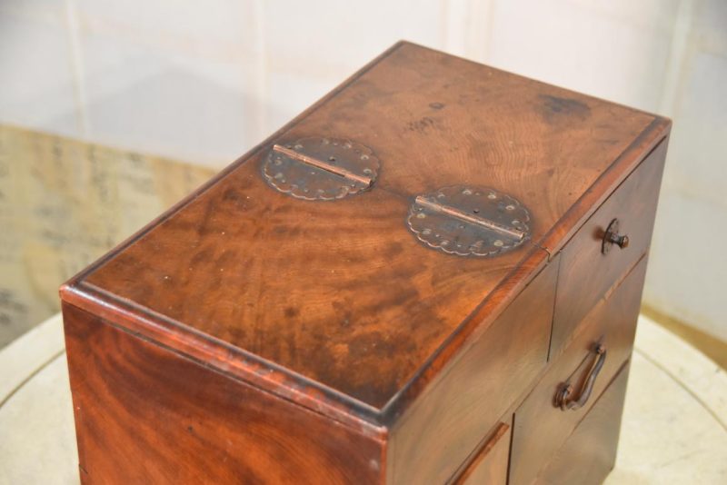 Hari Bako Japanese Vintage Sewing Box Width:310mm - Image 3