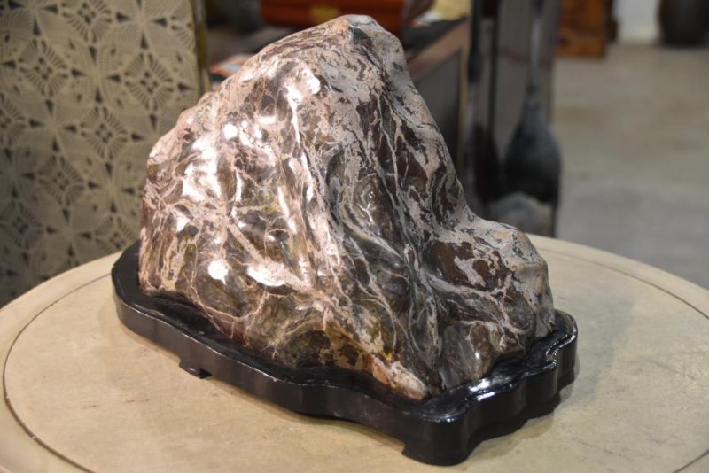 Suiseki Appreciation Rock Width:420mm - Image 4