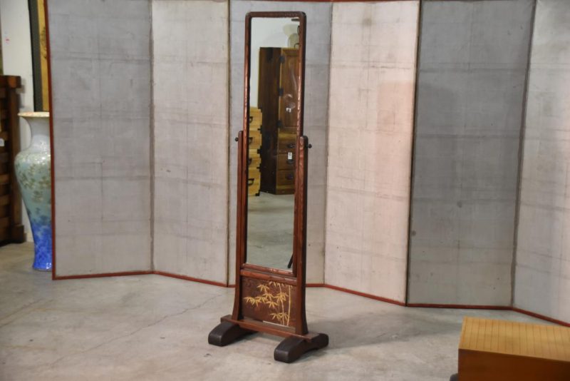 Vintage Japanese Free Standing Mirror Height:1700mm