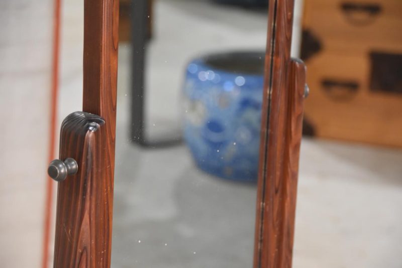 Vintage Japanese Free Standing Mirror Height:1700mm - Image 4