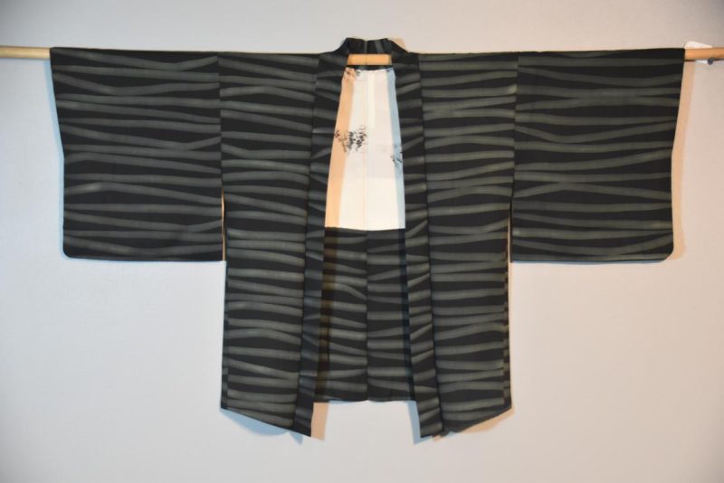 Vintage Silk Haori Jacket - Image 2