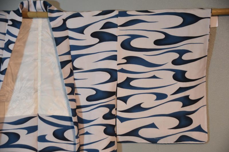 Vintage Silk Haori Jacket - Image 6