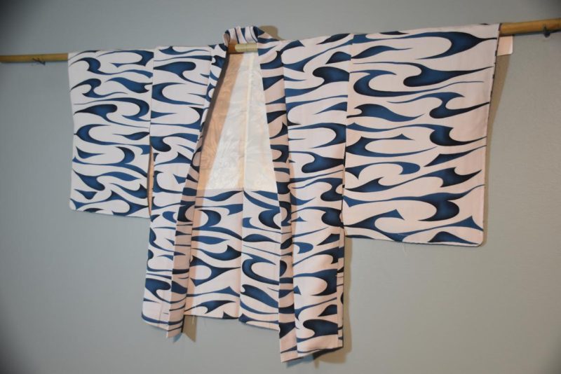 Vintage Silk Haori Jacket - Image 5