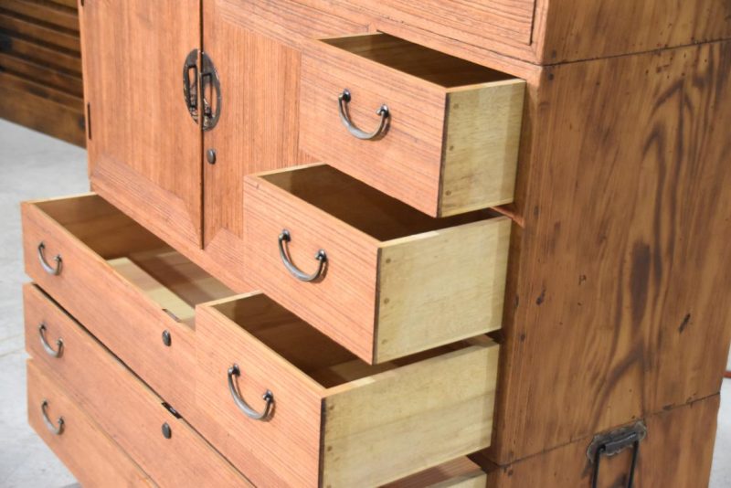 Vintage Wedding Chest 3 Sections Width:1185mm - Image 6