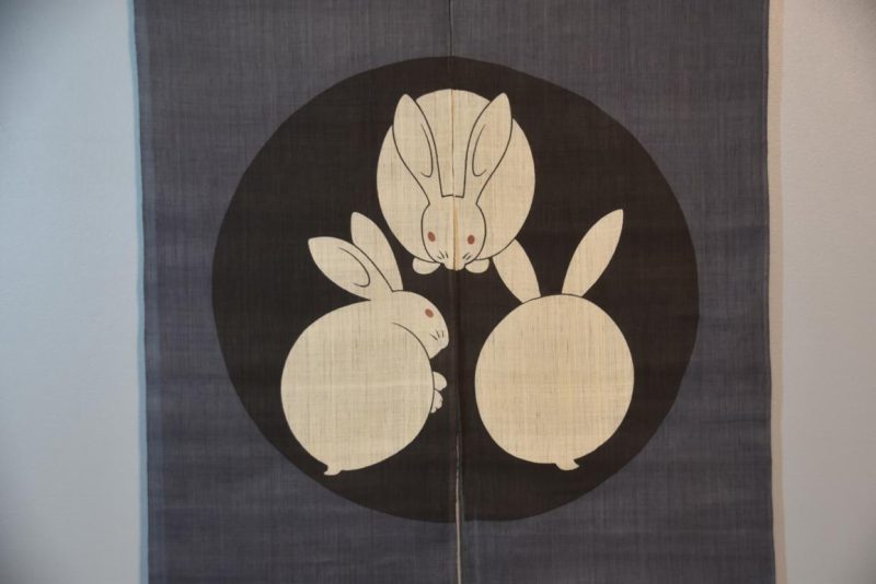 Linen Noren Door Curtain - Image 2