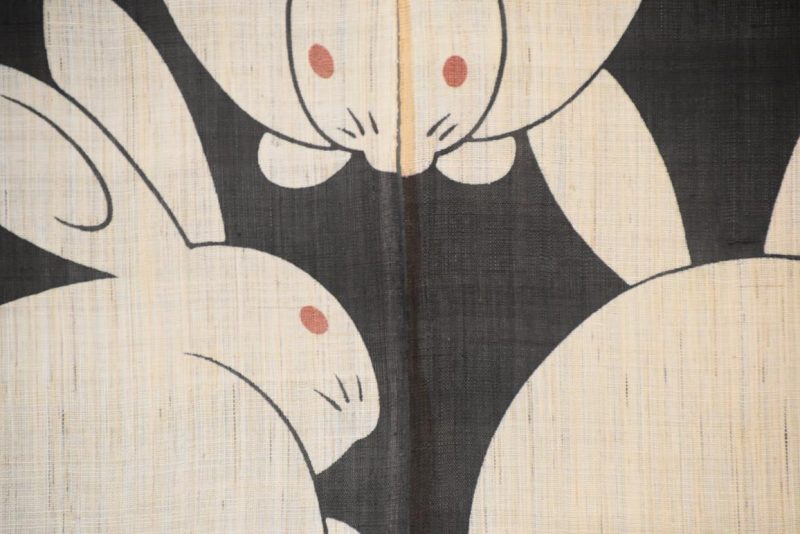 Linen Noren Door Curtain - Image 4