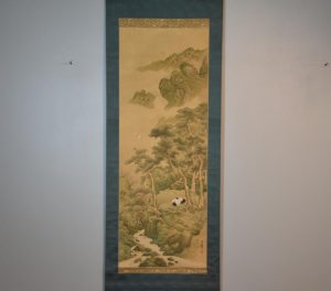 Japanese Landscape Scroll Height:1940mm