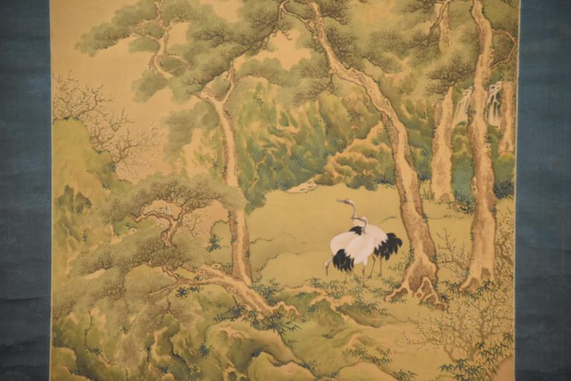 Japanese Landscape Scroll Height:1940mm - Image 8