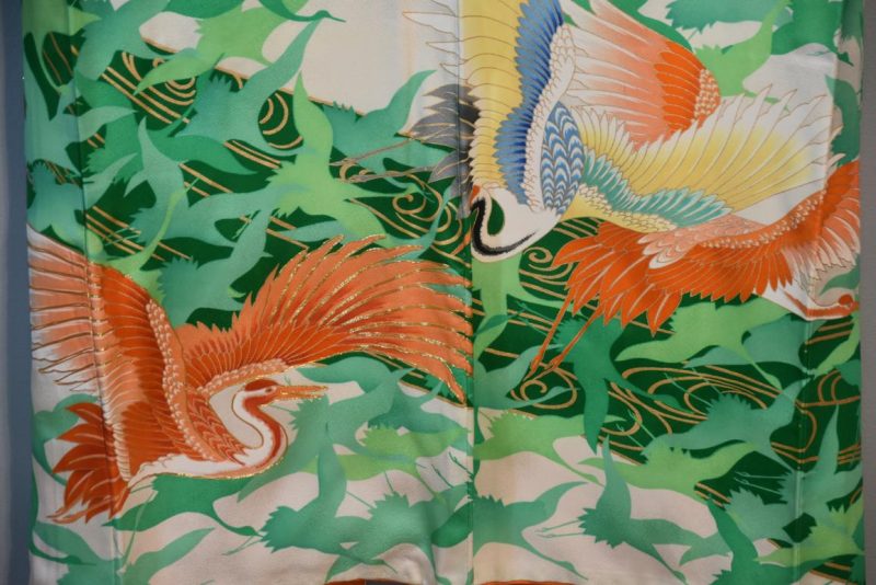 Japanese Vintage Furisode Kimono - Image 8