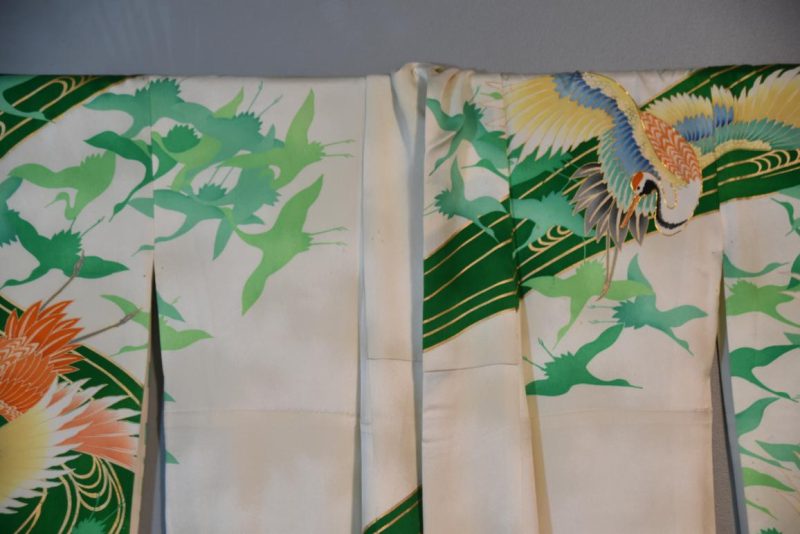 Japanese Vintage Furisode Kimono - Image 4