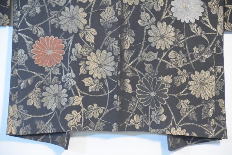 Japanese Vintage Silk Haori Jacket - Image 11