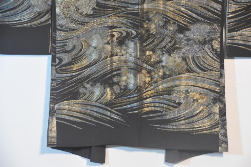 Japanese Vintage Silk Haori Jacket - Image 12