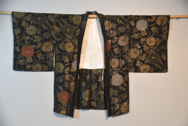 Japanese Vintage Silk Haori Jacket - Image 8