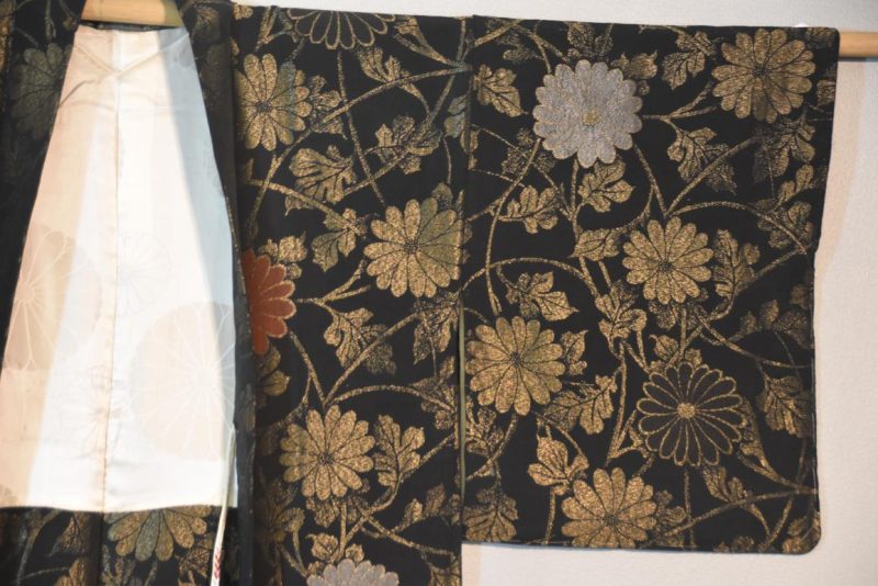 Japanese Vintage Silk Haori Jacket - Image 7