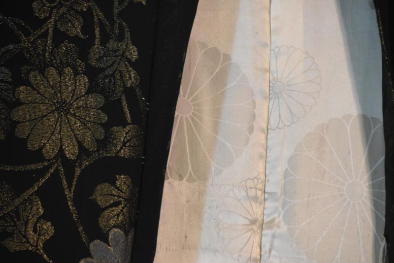 Japanese Vintage Silk Haori Jacket - Image 6