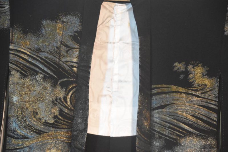 Japanese Vintage Silk Haori Jacket - Image 7