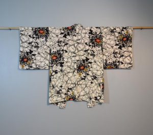 Japanese Vintage Silk Haori Jacket