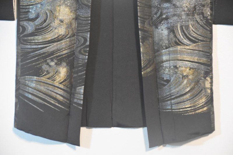 Japanese Vintage Silk Haori Jacket - Image 8