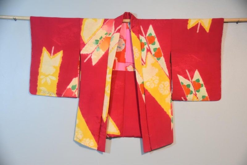Japanese Silk Shibori Haori - Image 6