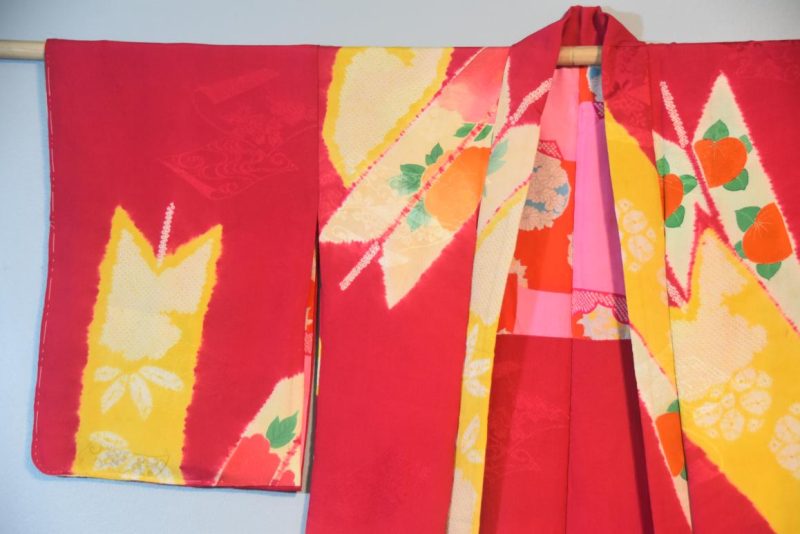 Japanese Silk Shibori Haori - Image 4