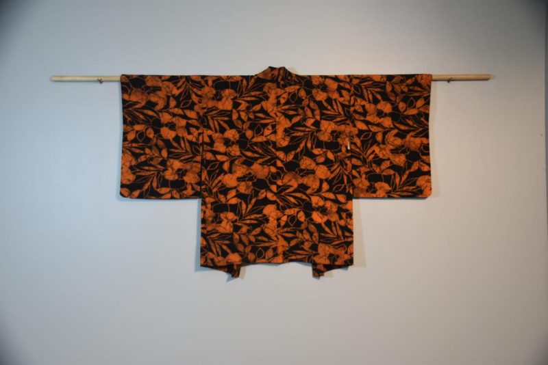 Japanese Vintage Silk Haori Jacket