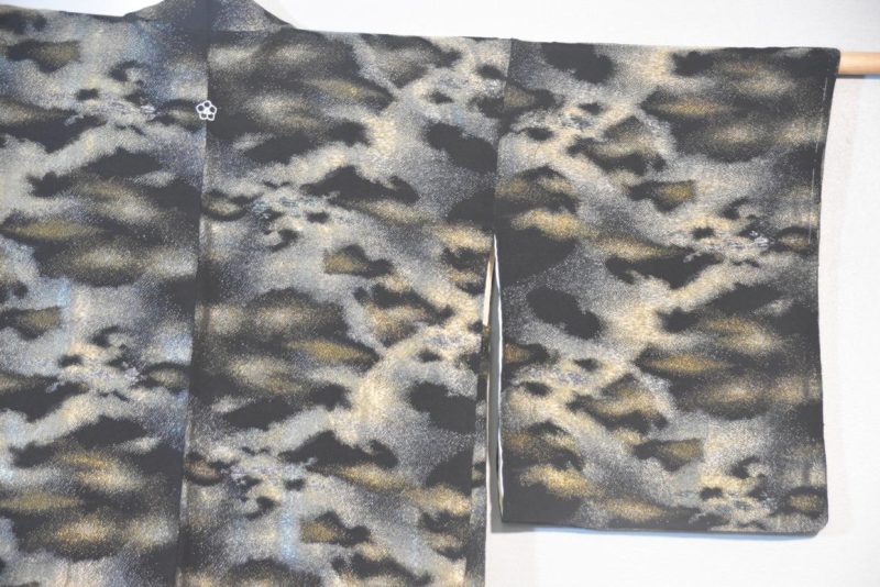 Japanese Vintage Silk Haori Jacket - Image 3
