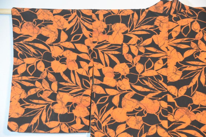 Japanese Vintage Silk Haori Jacket - Image 2