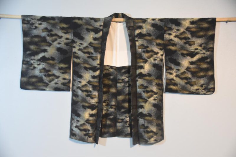 Japanese Vintage Silk Haori Jacket - Image 2