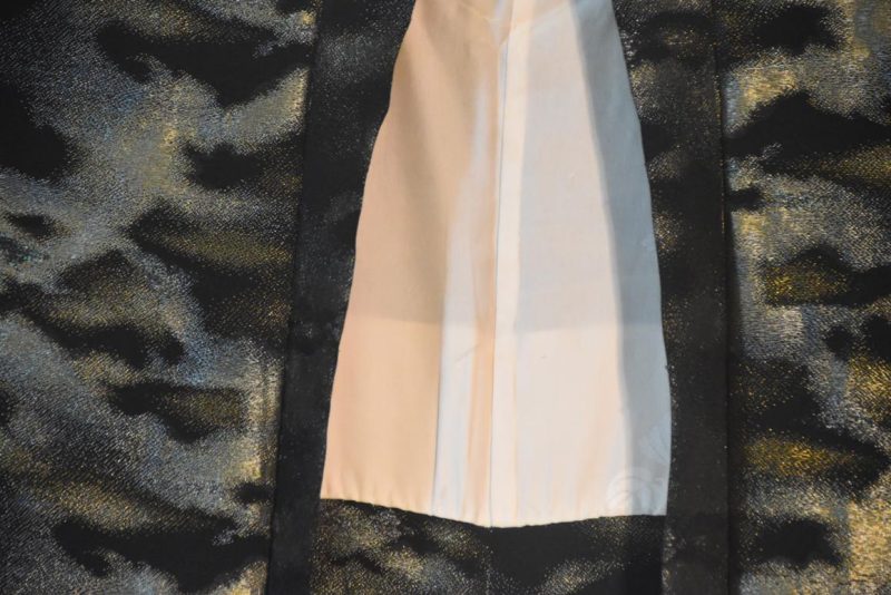 Japanese Vintage Silk Haori Jacket - Image 5