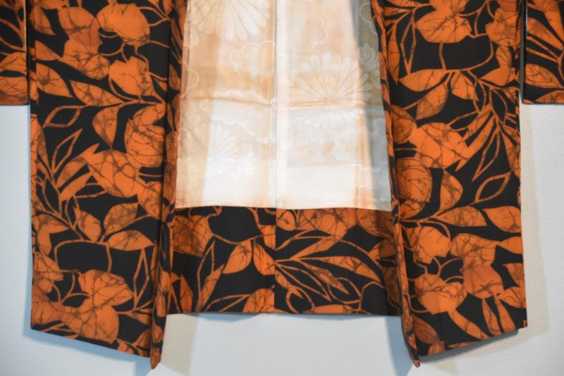 Japanese Vintage Silk Haori Jacket - Image 3