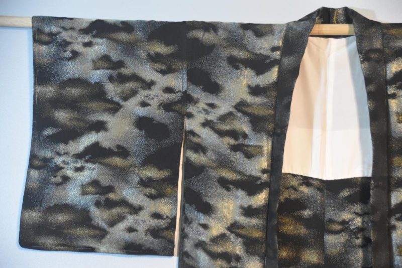 Japanese Vintage Silk Haori Jacket - Image 7