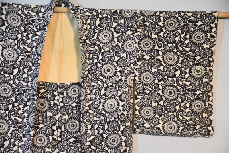 Japanese Vintage Silk Haori Jacket - Image 7