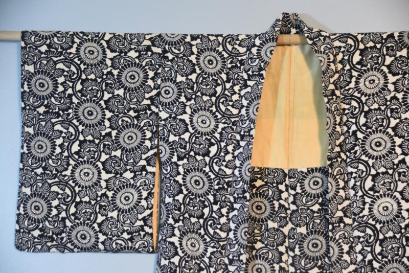 Japanese Vintage Silk Haori Jacket - Image 6