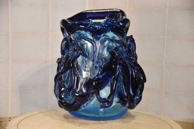 Japanese Art Glass Vase