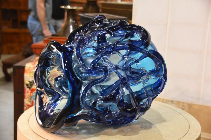 Japanese Art Glass Vase - Image 4