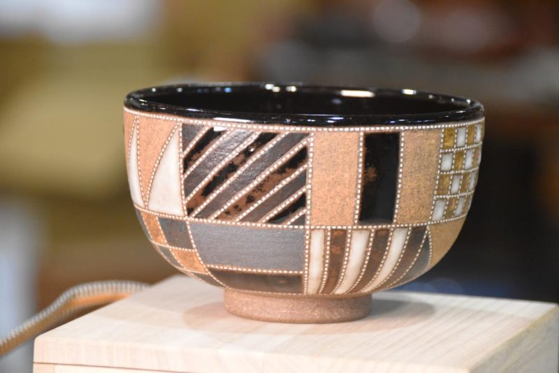 Contemporary Japanese Chawan Tea Bowl:Width 135mm - Image 5