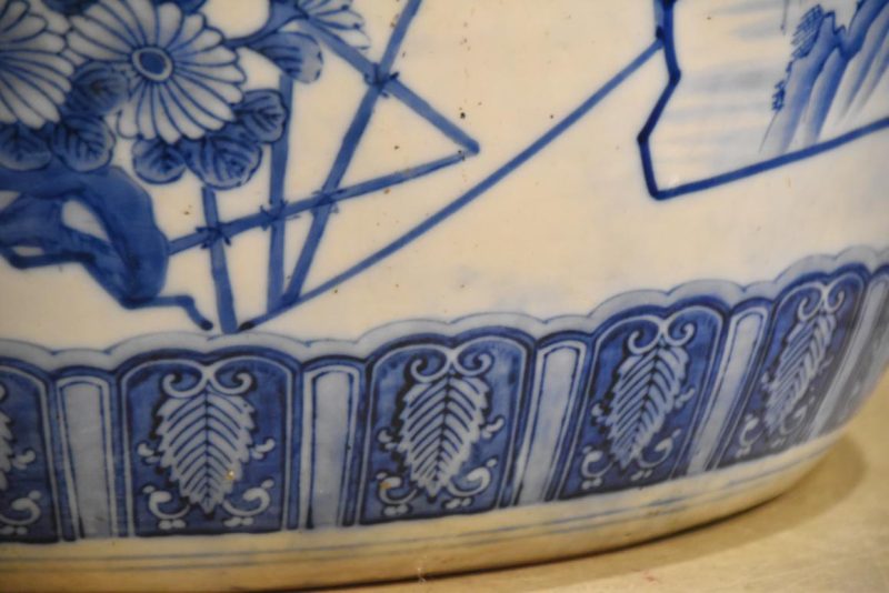 Vintage Porcelain Hibachi Width:460 mm's - Image 5