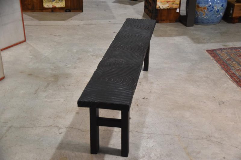 Filipino Wooden Wave Bench Width:1800mm - Image 4
