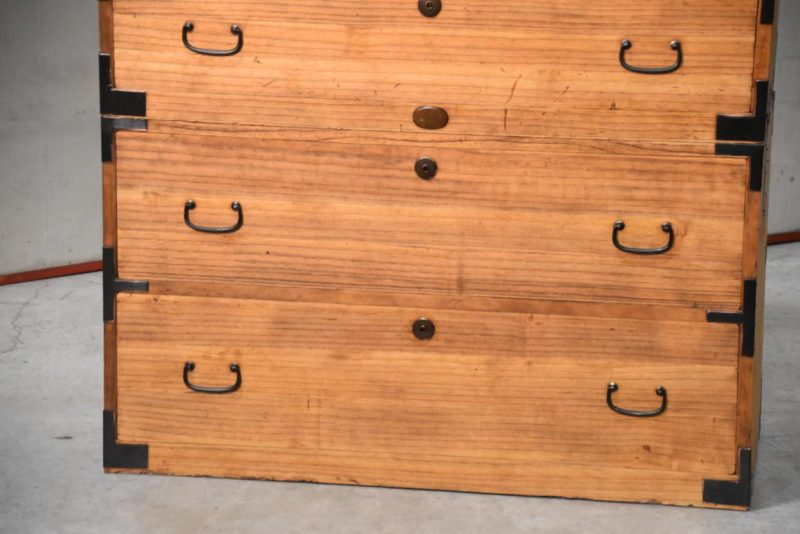 Vintage 8 Drawer Clothing Chest (3 Sections) Width:940mm - Image 6