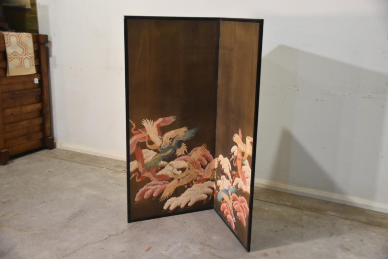 Taisho Period Tomesode 2 Panel Screen Width:1360mm - Image 4