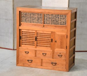 Choba Dansu Antique Merchant Chest Width:910mm