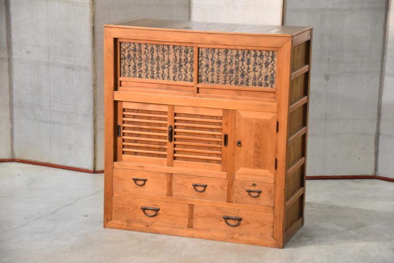 Choba Dansu Antique Merchant Chest Width:910mm