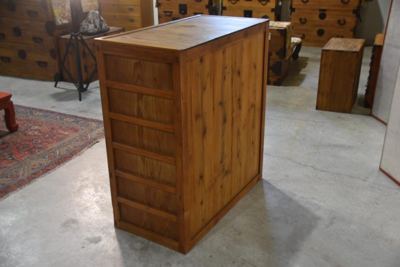 Choba Dansu Antique Merchant Chest Width:910mm - Image 4