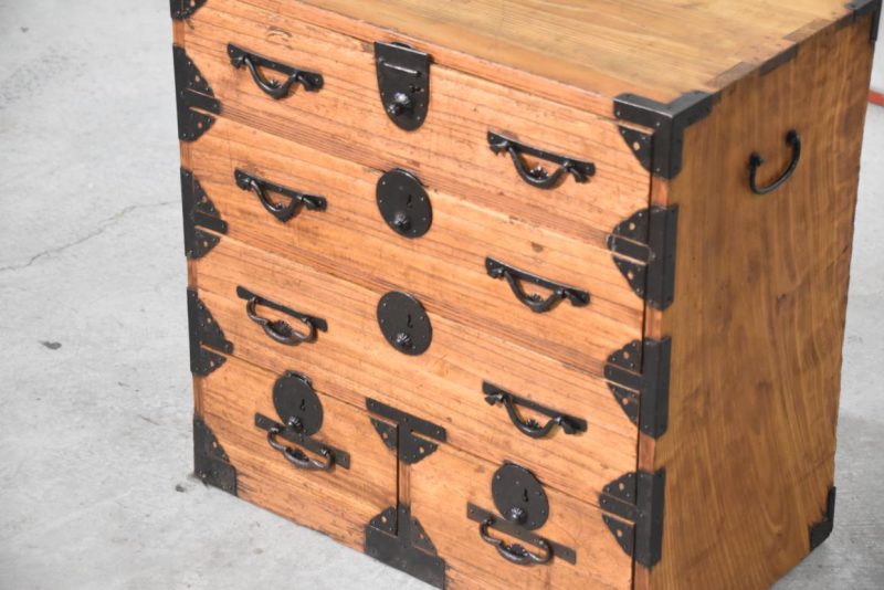 Antique Kodansu Small Chest Width:580mm - Image 9