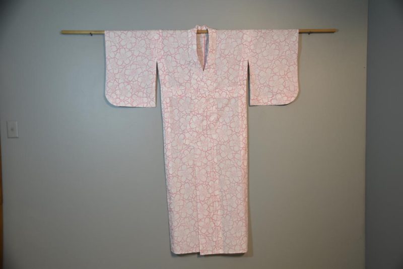 Japanese Cherry Blossom Cotton Yukata - Image 4