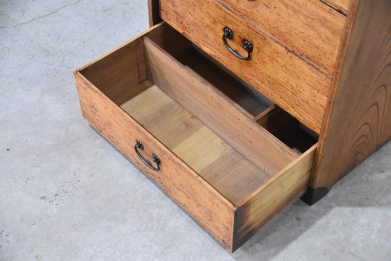 Hikidashi Antique Chest of Drawers Width:545mm - Image 5